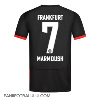 Eintracht Frankfurt Omar Marmoush #7 Tricou Fotbal Replică 2024-25 Barbati Deplasare